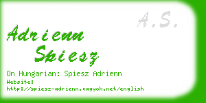 adrienn spiesz business card